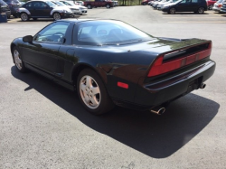 1991 Acura NSX in Berlina Black over Black