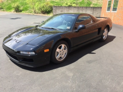 1991 Acura NSX in Berlina Black over Black