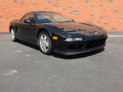 1991 Acura NSX in Berlina Black over Black