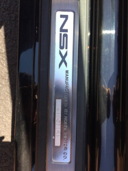 1991 Acura NSX in Berlina Black over Black
