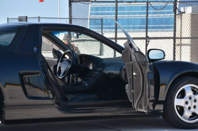 1991 Acura NSX in Berlina Black over Black