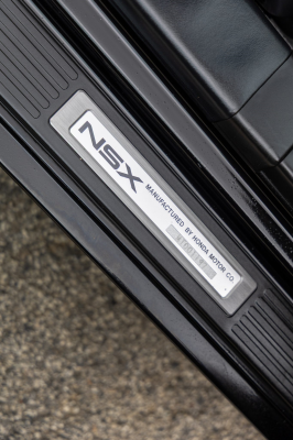 1991 Acura NSX in Berlina Black over Black