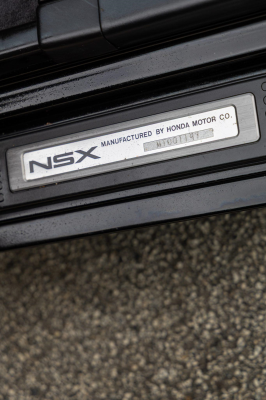 1991 Acura NSX in Berlina Black over Black