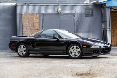 1991 Acura NSX in Berlina Black over Black