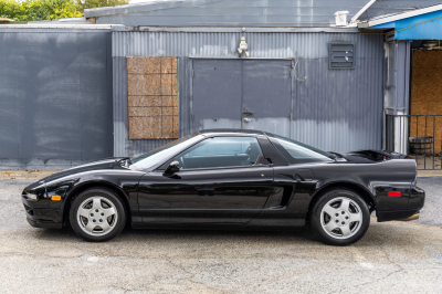 1991 Acura NSX in Berlina Black over Black