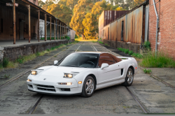 1992 Acura NSX in Grand Prix White over Black