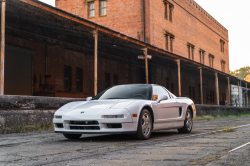 1992 Acura NSX in Grand Prix White over Black