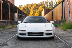 1992 Acura NSX in Grand Prix White over Black