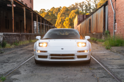 1992 Acura NSX in Grand Prix White over Black