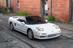 1992 Acura NSX in Grand Prix White over Black