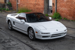 1992 Acura NSX in Grand Prix White over Black