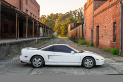 1992 Acura NSX in Grand Prix White over Black