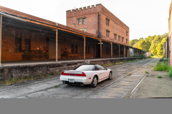 1992 Acura NSX in Grand Prix White over Black