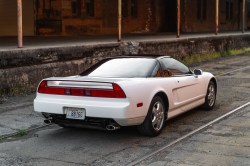 1992 Acura NSX in Grand Prix White over Black