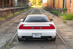 1992 Acura NSX in Grand Prix White over Black