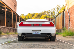 1992 Acura NSX in Grand Prix White over Black