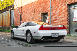 1992 Acura NSX in Grand Prix White over Black