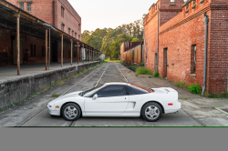 1992 Acura NSX in Grand Prix White over Black