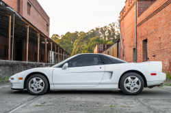 1992 Acura NSX in Grand Prix White over Black