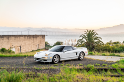 1992 Acura NSX in Grand Prix White over Black
