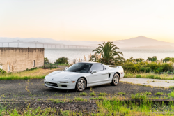 1992 Acura NSX in Grand Prix White over Black