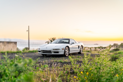 1992 Acura NSX in Grand Prix White over Black