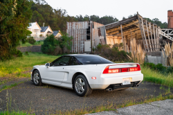 1992 Acura NSX in Grand Prix White over Black