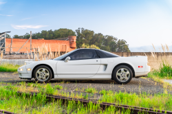 1992 Acura NSX in Grand Prix White over Black