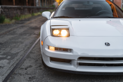 1992 Acura NSX in Grand Prix White over Black