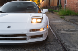 1992 Acura NSX in Grand Prix White over Black