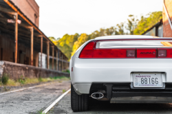 1992 Acura NSX in Grand Prix White over Black