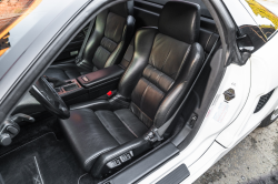 1992 Acura NSX in Grand Prix White over Black