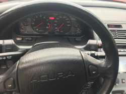 1991 Acura NSX in Formula Red over Black