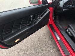 1991 Acura NSX in Formula Red over Black