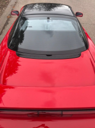 1991 Acura NSX in Formula Red over Black