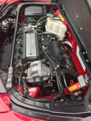 1991 Acura NSX in Formula Red over Black