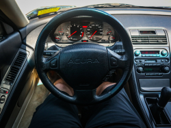 1991 Acura NSX in Berlina Black over Ivory