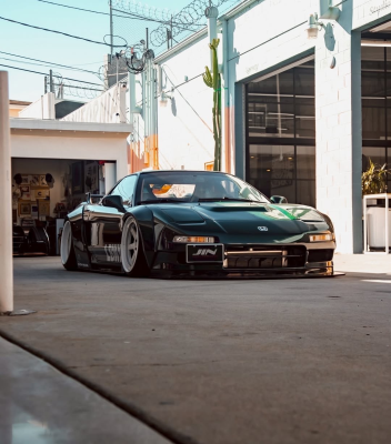 1991 Acura NSX in Green over Other