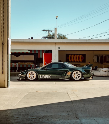 1991 Acura NSX in Green over Other