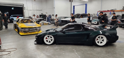 1991 Acura NSX in Green over Other