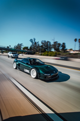 1991 Acura NSX in Green over Other