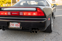 1991 Acura NSX in Berlina Black over Black