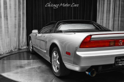 1991 Acura NSX in Sebring Silver over Black