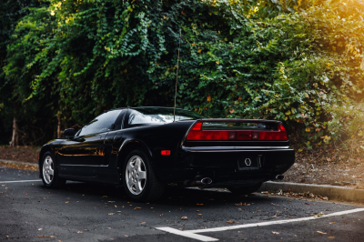 1991 Acura NSX in Berlina Black over Black