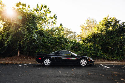 1991 Acura NSX in Berlina Black over Black
