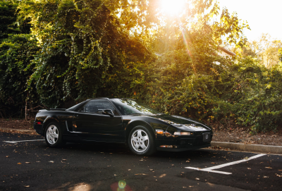 1991 Acura NSX in Berlina Black over Black