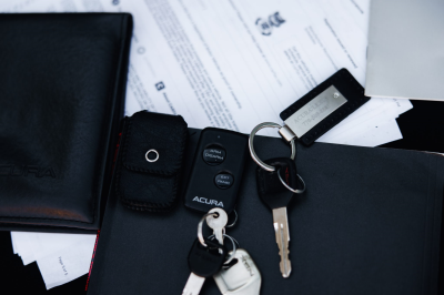1991 Acura NSX in Berlina Black over Black