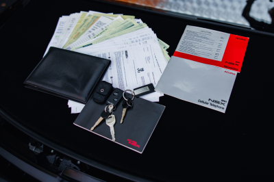 1991 Acura NSX in Berlina Black over Black