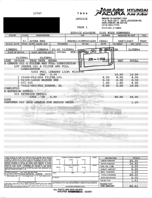 1991 Acura NSX in Berlina Black over Black