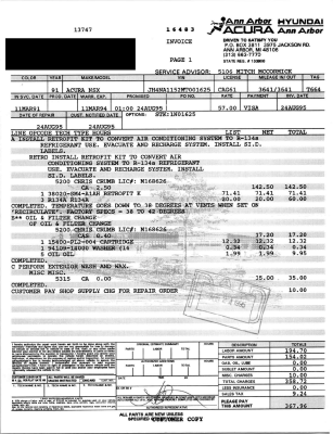 1991 Acura NSX in Berlina Black over Black